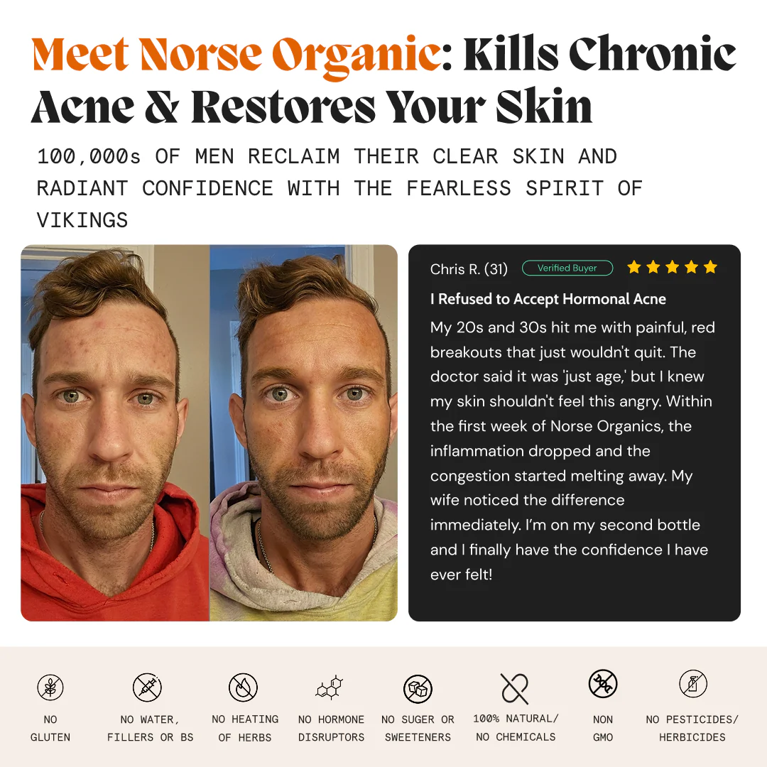 Complete Gut Repair & Hormonal Balance System for Male Acne - Image 3