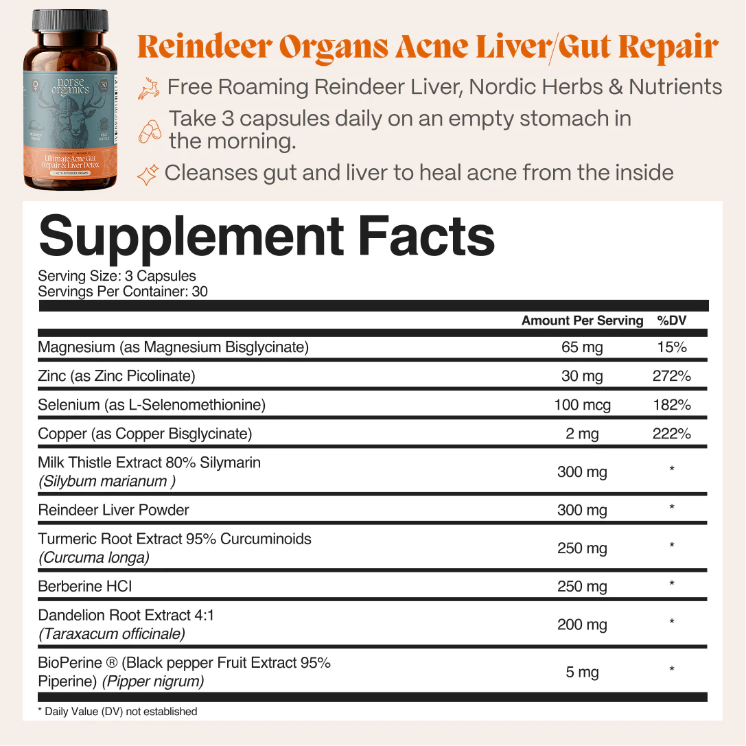 Complete Gut Repair & Hormonal Balance System for Male Acne - Image 5